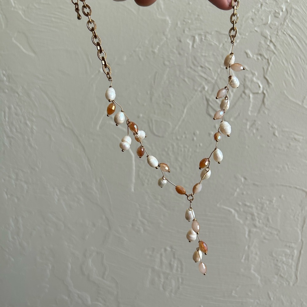 Beaded Set (Necklace and Earrings)